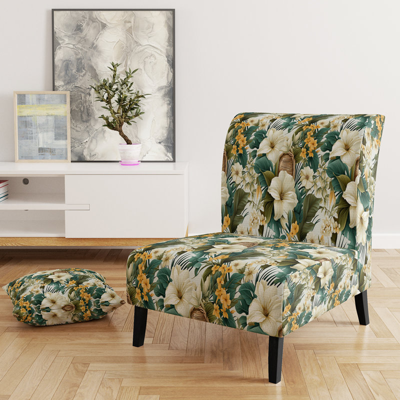 Fauteuil de chambre Boho Botanical Oasis Palm