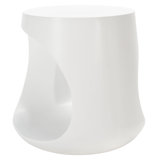 Angelette Concrete Top End Table