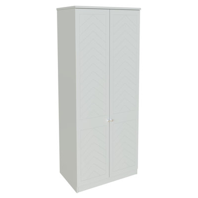 Taunton 2 Door Manufactured Wood Wardrobe