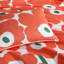 Unikko Orange/Green/White Organic Cotton Duvet Cover Set-408159260-467131657