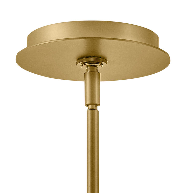 3 - Luminaire suspendu bol Ligh, Laiton laqué