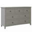 Commode 7 tiroirs en bois massif