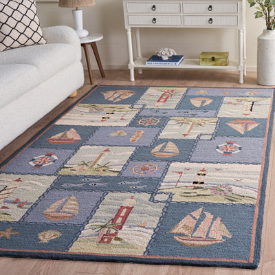 Tapis en laine crocheté à la main Jonsson