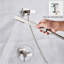 Système de douche complet avec valve brute