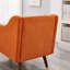 Revêtement en velours de chaise longue Modern (orange)-369749779