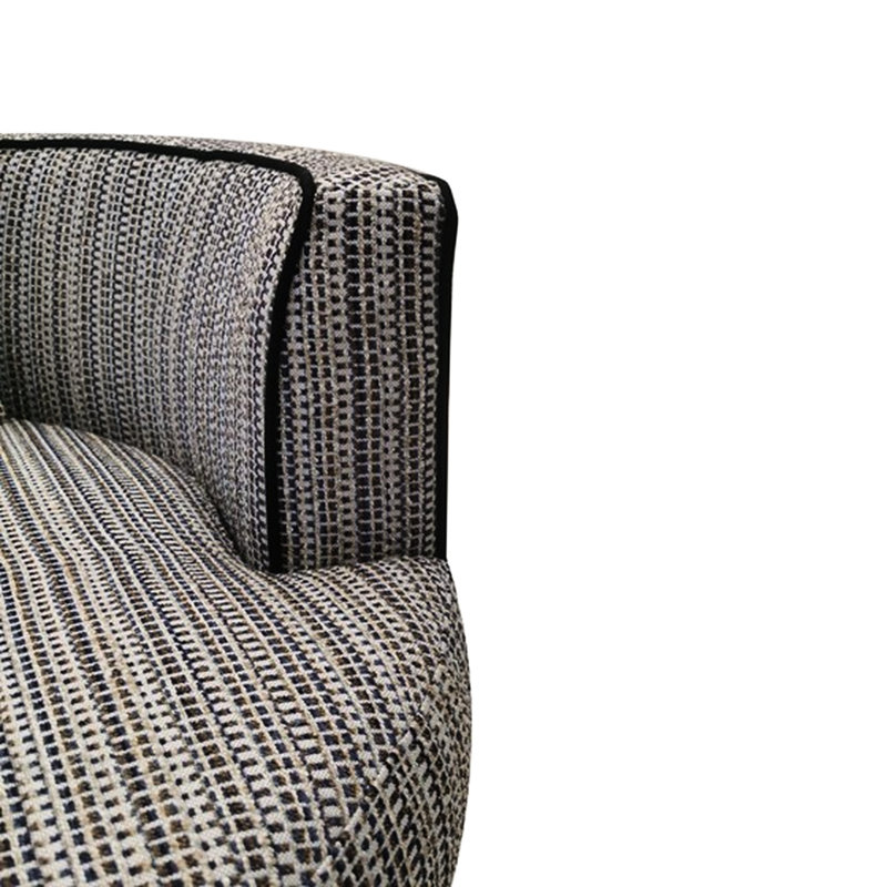 Chaise pivotante en bois massif et en contreplaqué Modern