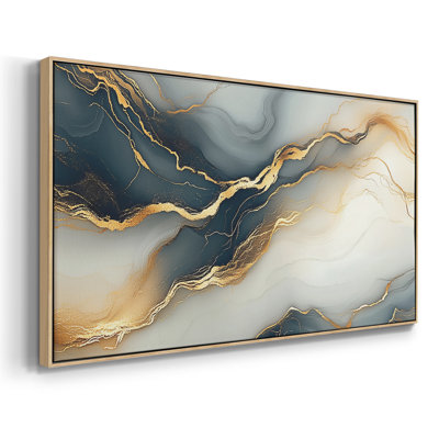 Abstract Series-DCCCXCIV- Framed Gallery Wrapped Canvas -Ready to Hang