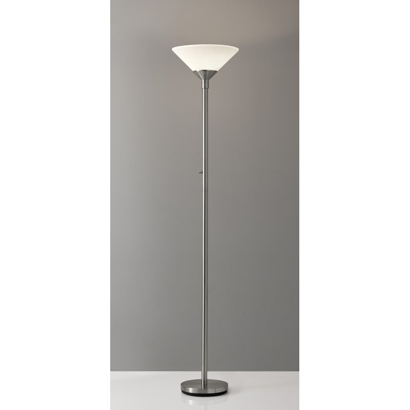 Lampe torchère sur pied 73 po Staggs, Acier