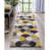 Good Vibes Christifer Geometric Gold/Gray/Black Area Rug