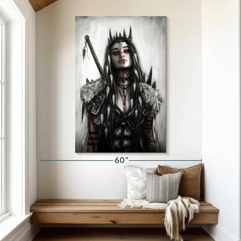 Leisha Wild, 51" H x 34" W