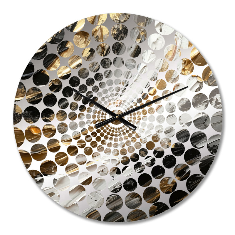 L Pastka - Horloge murale abstraite, Petit