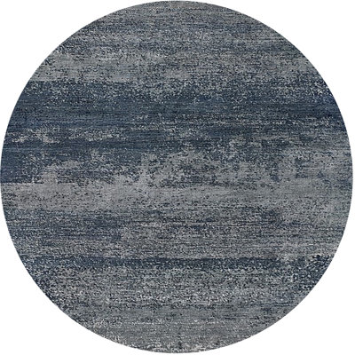 Tapis bleu/beige