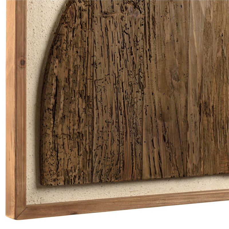 Frostburg Wall Décor, White/Brown
