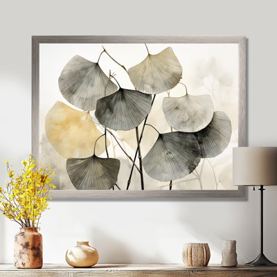 Asian Art Pansies Flowers III - Asian Art Framed Canvas Print Wall Art