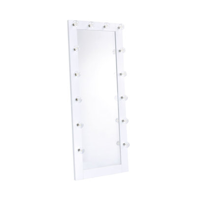 Miroir biseauté lumineux pleine longueur