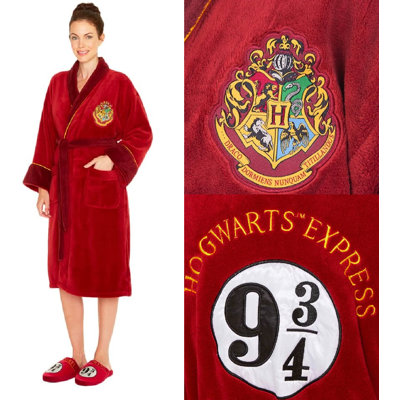9 3/4 Hogwarts Express Bathrobe