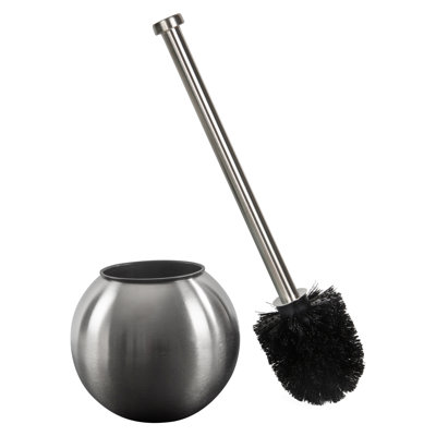 Bath Bliss Metal Toilet Brush And Holder