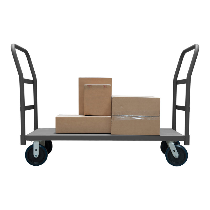 Chariot à plateforme 2 côtés, H 38,25 po x l 43,25 po x P 24,38 po