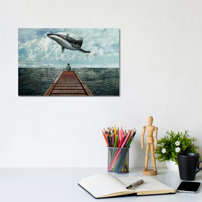 Pier by Seamless - Gallery-Wrapped Canvas Giclée on Canvas