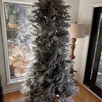 Flocked Realistic Pine and Pampas Christmas Tree 600 LED Constant -  Includes a Storage Bag & Remote Control - Yahoo Shopping