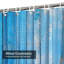 Vieux fond de mur en bois bleu rétro à motif abstrait rustique de couleur brun vif avec 12 crochets-1909787578