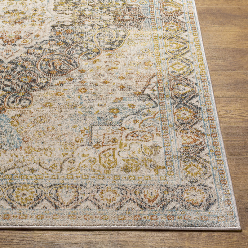 Oriental Indoor Rug, Rectangle 9'2" x 12'
