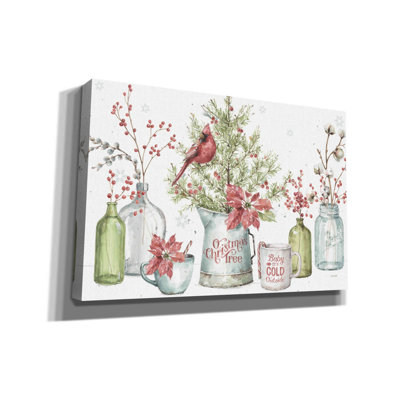 The Holiday Aisle® «A Christmas Weekend I» par Lisa Audit, art mural sur toile