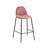 Lazio Velvet Bar Stool with Iron Legs-1378205568-1468054091
