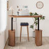 Inbox Zero Electric Standing Desk With Storage, Home Office Height ...