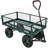 Garden Cart - Rolling Wagon Cart with 650lb Weight Capacity, All-Terrain Wheels, and Removable Sides - Garden Carts and Wagons by Pure Garden
