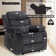 Soft Velvet Fabric Recliner Chair With Massage And Heat Functions Set Of 2