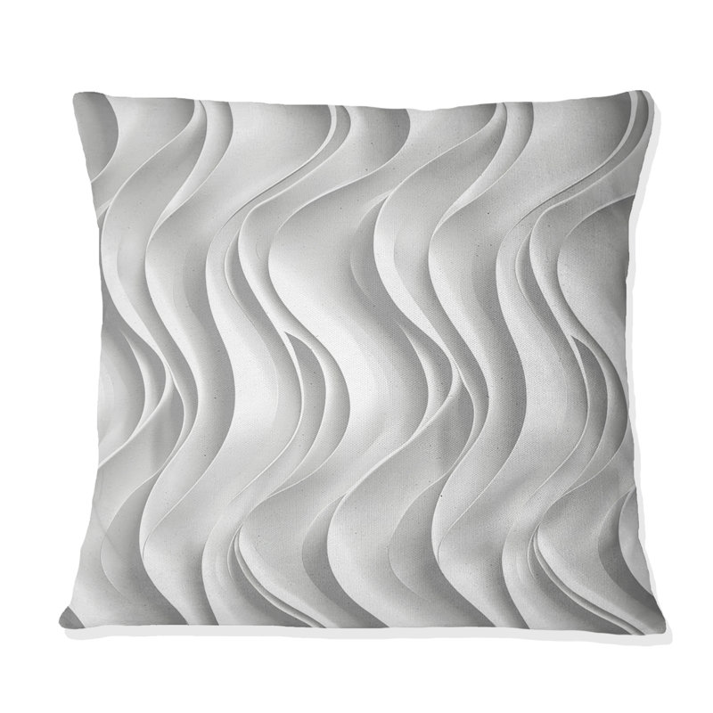 Coussin White Midcentury I - Midcentury, H 16 po x l 16 po
