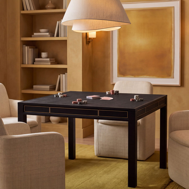 Table de jeu Mako noire
