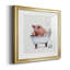 «Farm Tub Pig» - peinture encadrée-1026392860-1026392871