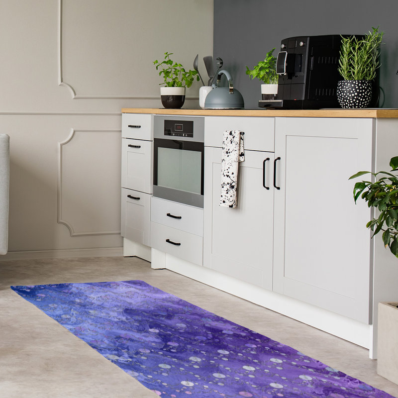 Tapis zone de planètes et étoiles, Tapis de couloir 2 pi 6 po x 8 pi