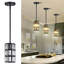 Mini luminaire suspendu moderne en cristal 3Pack