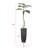 80'' Faux Philodendron Plant in Fiberstone Planter