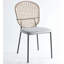 Chaise Sennit, ensemble de 4, chaise de salle à manger, chaise basse