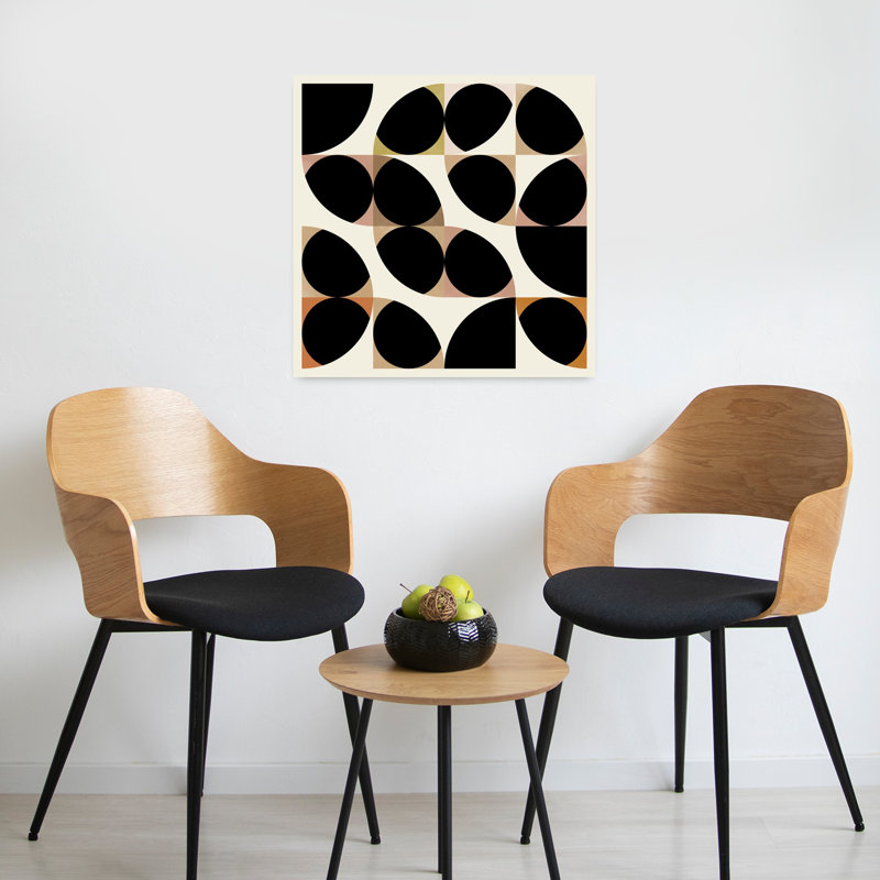 Art contemporain, art contemporain abstrait, H 24 po x l 24 po