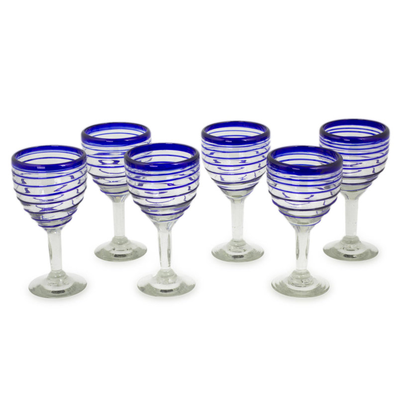 Kuldip 10 oz. Stemless Wine Glass Set