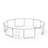 16FT Trampoline Pumpkin-Srandard- Black