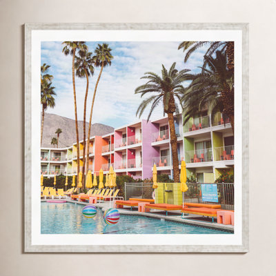 Tulle "Palm Springs Pool Day VII" Print