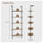 Ato 71.6" H x 23.6" W Modern 5-Tier Etagere Bookcase