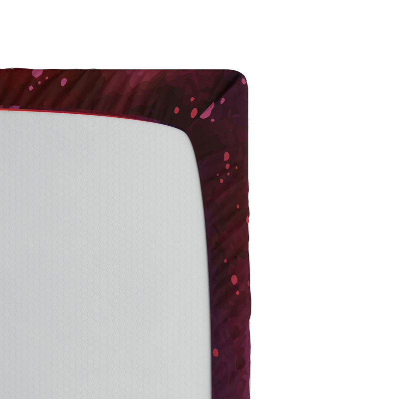 Drap-housse en microfibre abstrait Outer Space, Drap-housse grand, Lavande abstraite