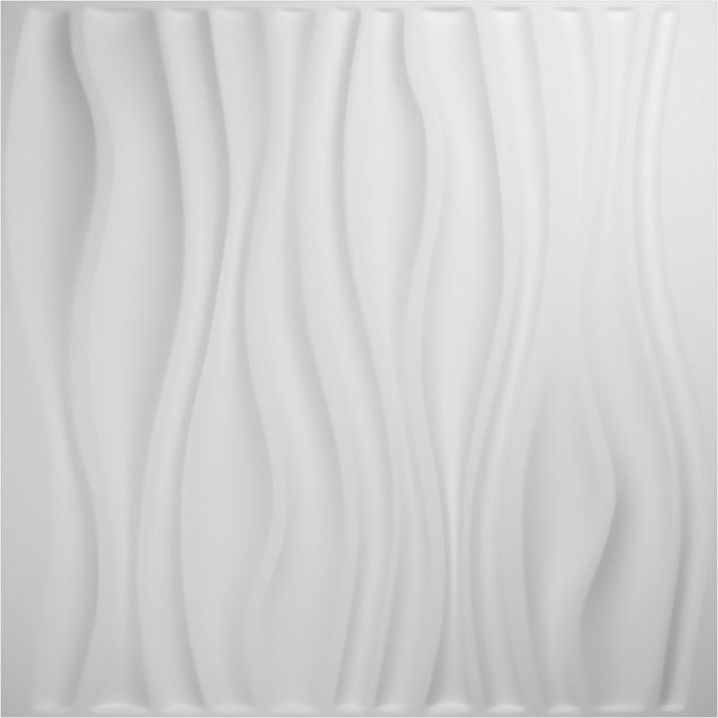 Panneaux muraux décoratifs 3D Leandros EnduraWall de l 19 5/8 po x H 19 5/8 po Pi.