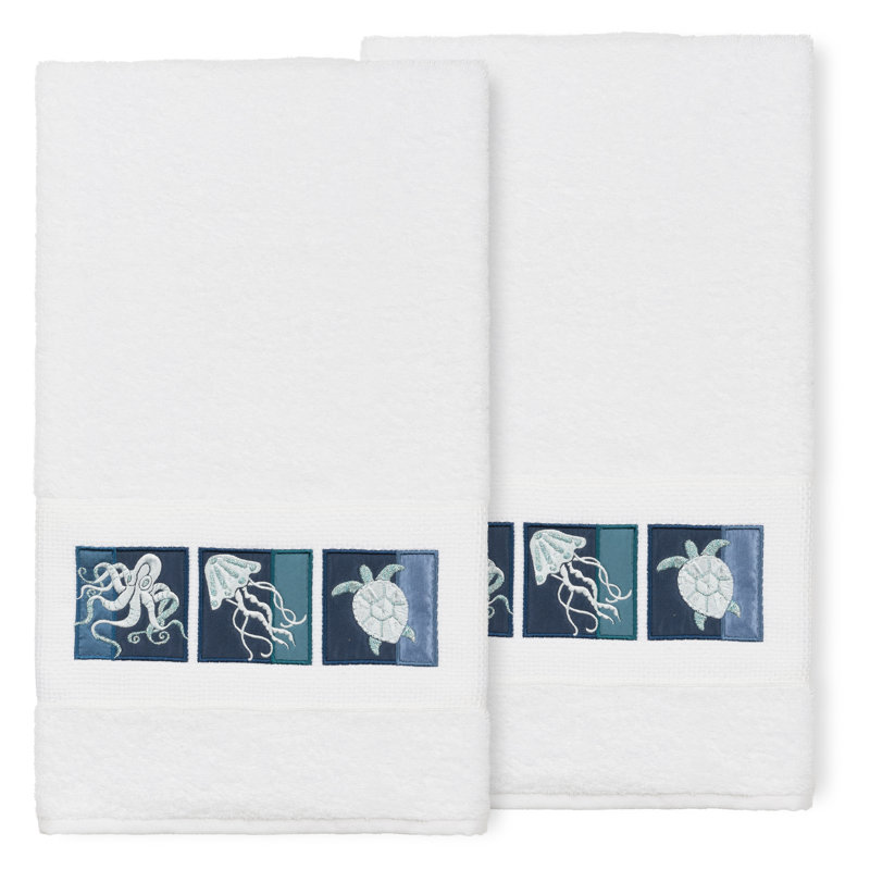 AVA Midweight Bath Towel, White