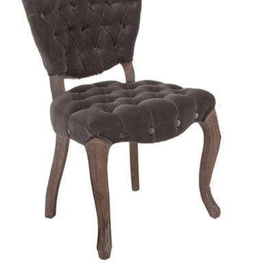KD TUFTED CHAIR (WTHR)( SET OF 2 )