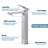 High Arc Single Handle Single Hole Bathroom Faucet With Drain Kit-103560318