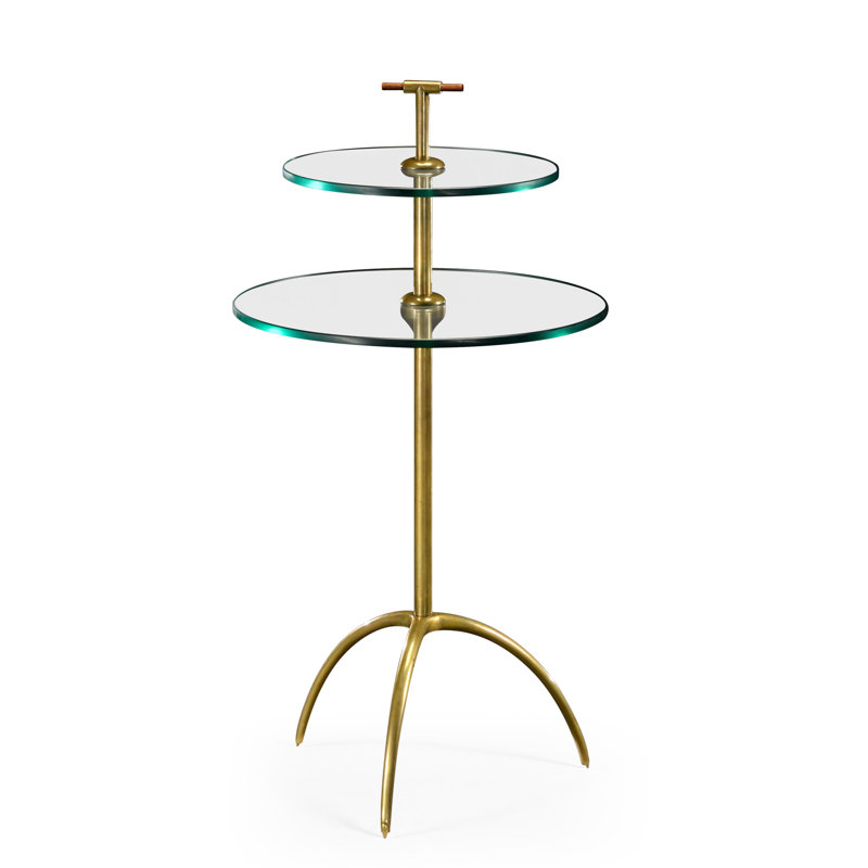 Cosmo Glass End Table