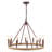Hendon 12 - Light Dimmable Kitchen Island Wagon Wheel Chandelier-102052524-118944759